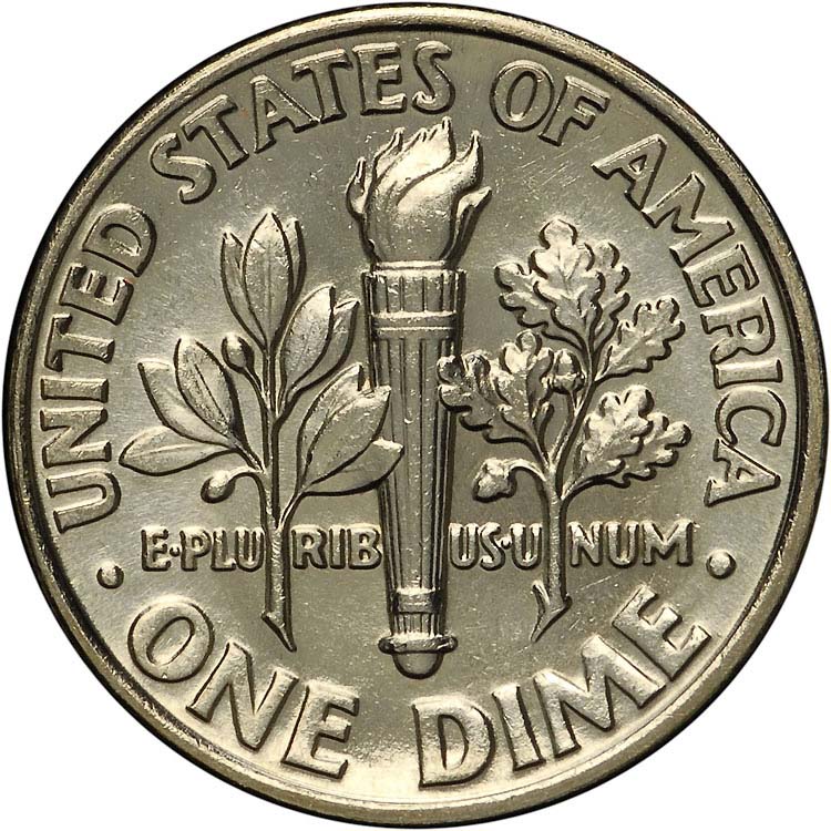 1988 P 10C MS Roosevelt Dimes NGC